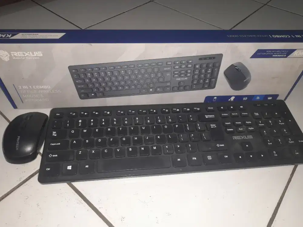 Mouse dan keyboard wireless murah aja