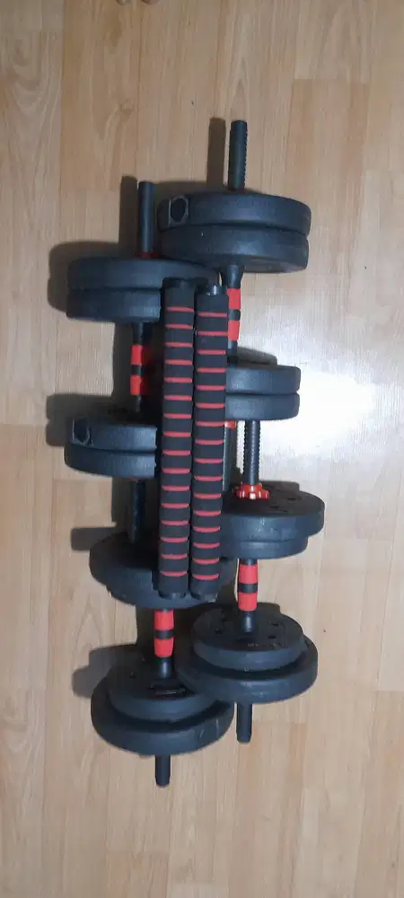 (MY-HI) Dumbell & sit up bench press