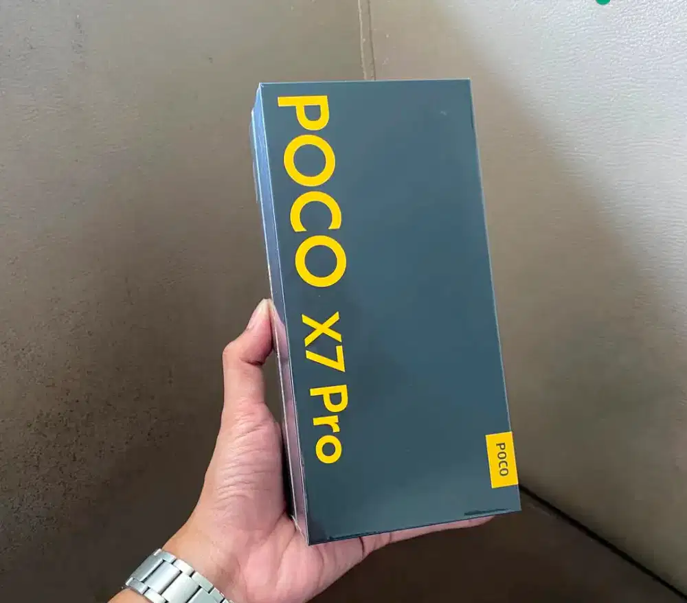 Poco X7 pro 12/512 new bisa tukar tambah hp