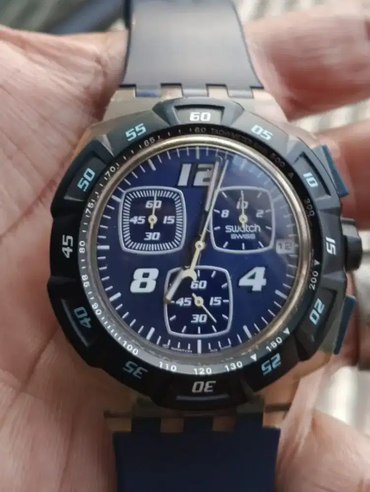 Swatch Chrono Plastic Dramatic Deco SUIK403 Original