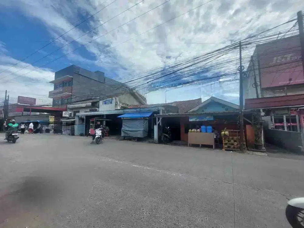 Tanah,rumah, dan ruko pinggir jalan Raya Ciomas,  Kota Bogor