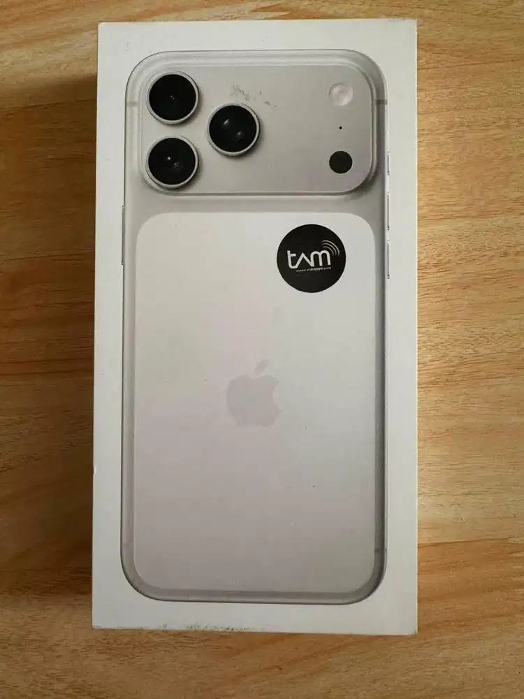 New iBox iPhone 17 Pro Max Silver 256gb