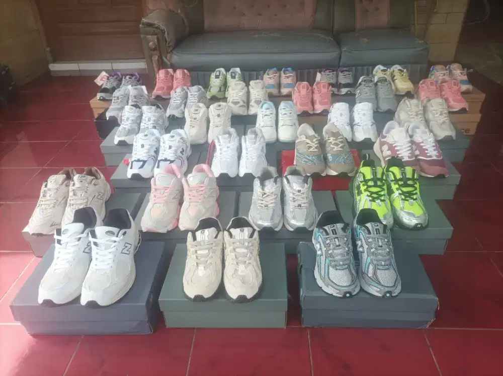 Borongan sepatu baru untuk usaha atau nambah stock toko