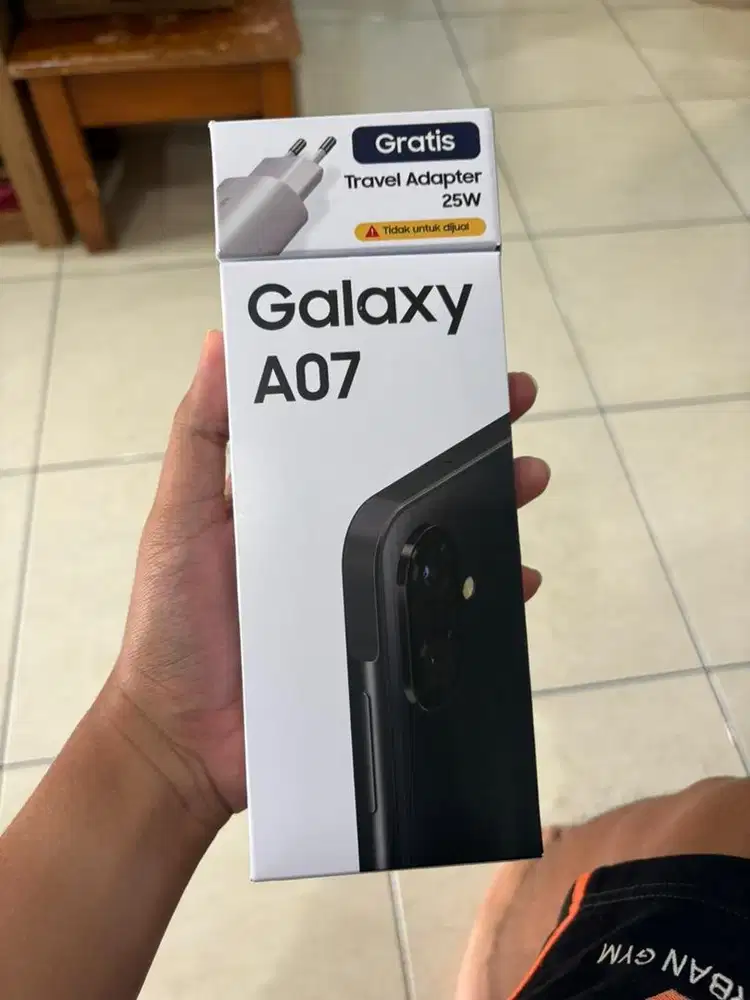 Samsung A07 Black 4/64 Fullset