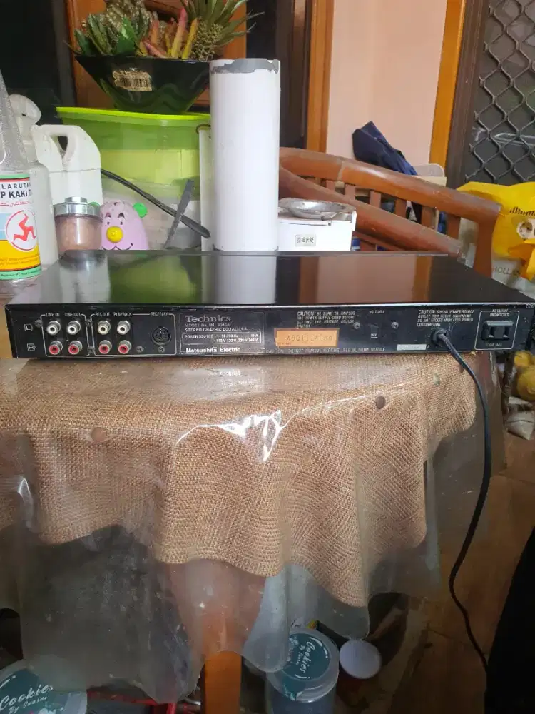 Di Jual 2 Unit Equalizer Technics SH-8045A dan SH-8010