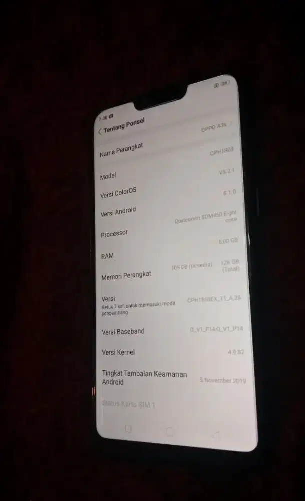 oppo a3s second