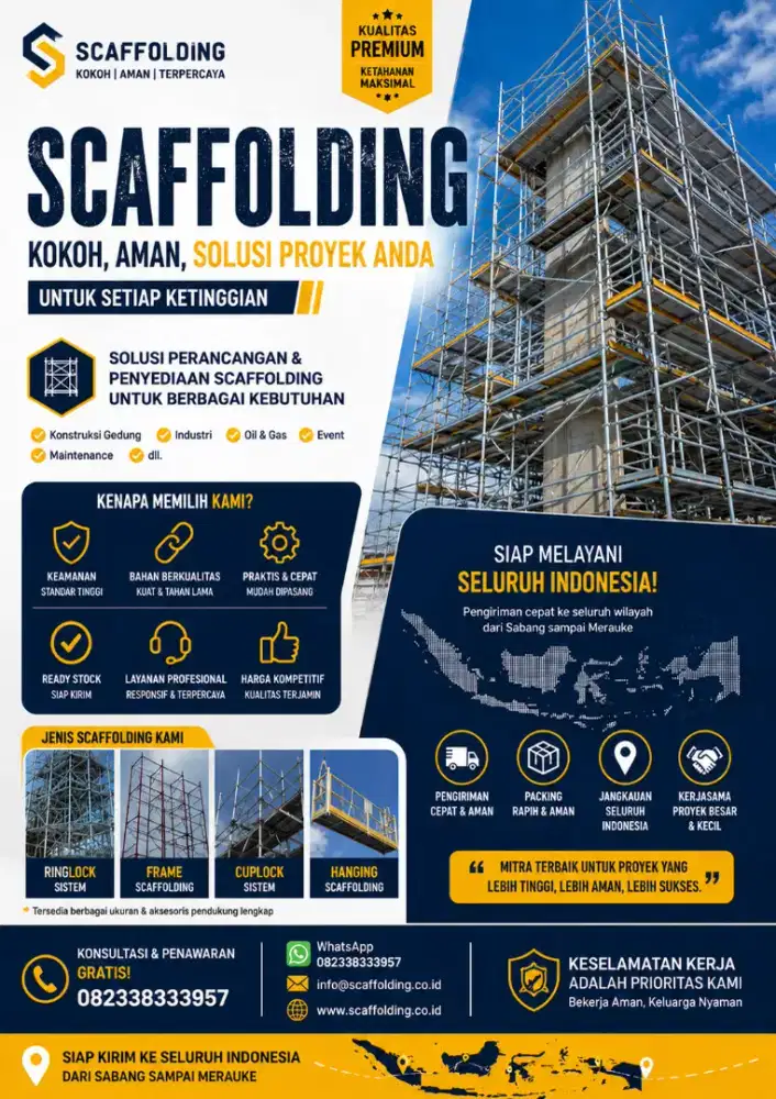 Scaffolding Baru 170cm/190cm