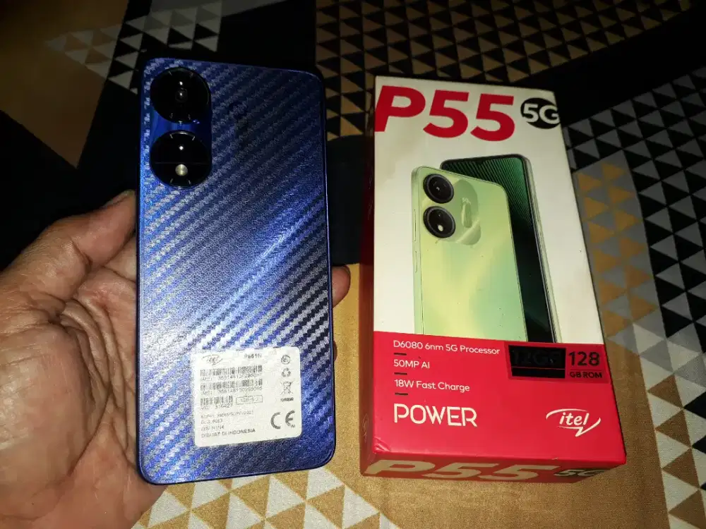 Itel 5G P55 RAM 6GB/128GB Fullset