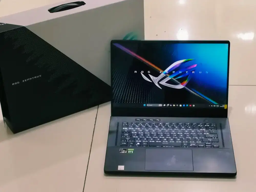 Asus Rog Zephyrus G15 amd ryzen 9-6900hs nvidia geforce rtx3060 fulset