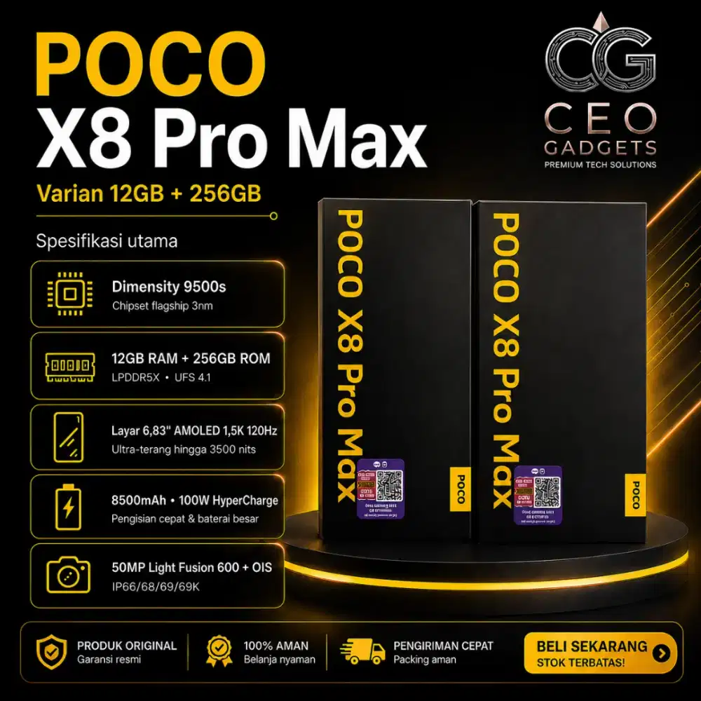 Poco X8 Pro Max 12GB/256GB New