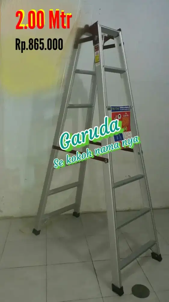 Tangga lipat almunium 2 mtr.