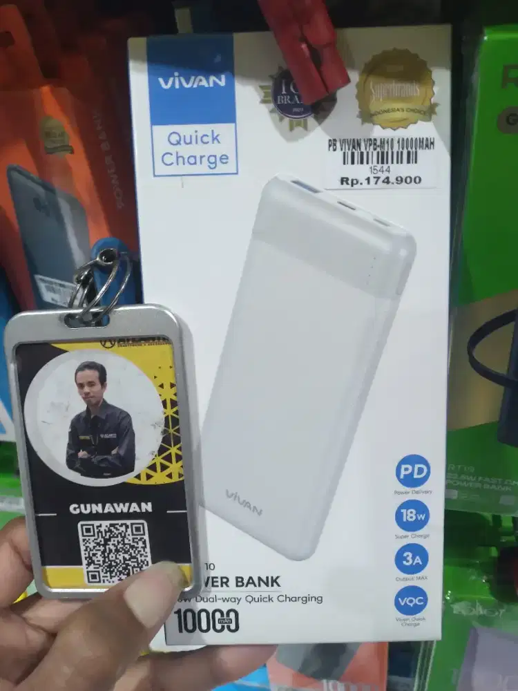 Power bank VIVAN VPB-M10 ATLANTIS DAHSYAT