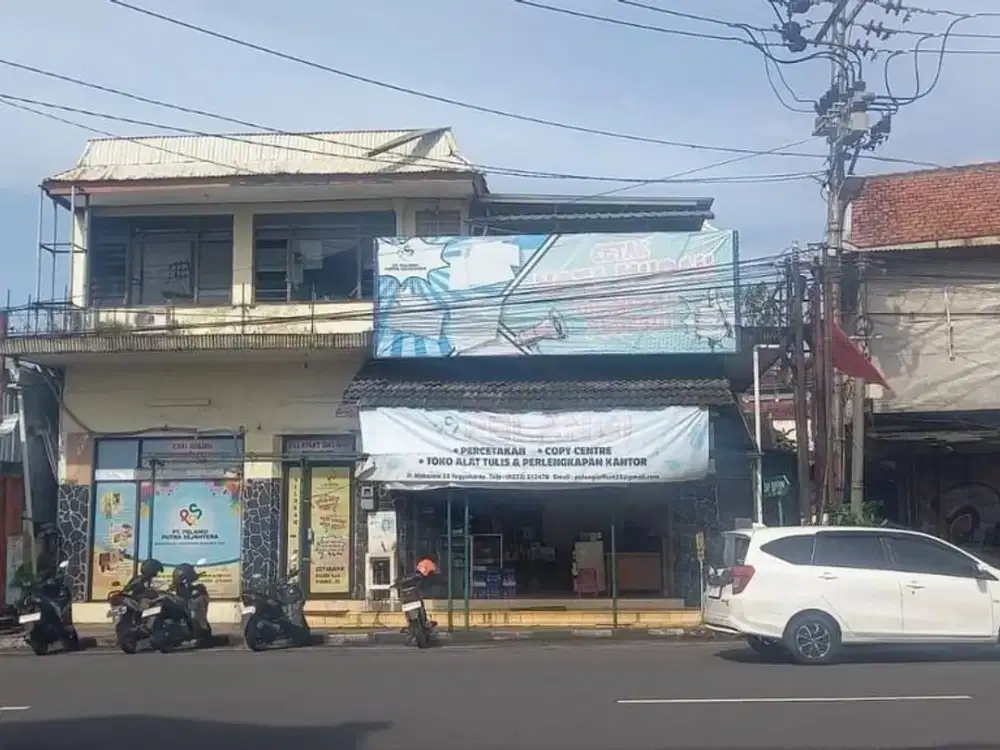 Ruko dekat Malioboro di Jalan Suryatmajan Danurejan Yogyakarta