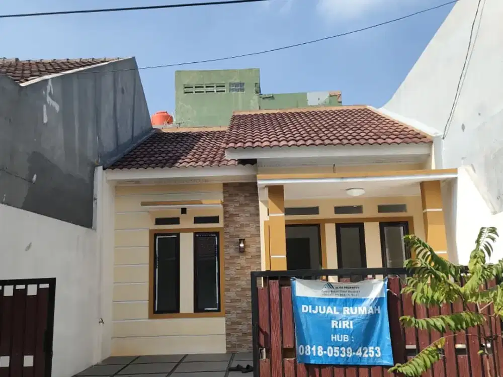 DI JUAL RUMAH MURAH SATU LANTAI DI BEKASI TIMUR REGENCY 2 KAMAR TIDUR