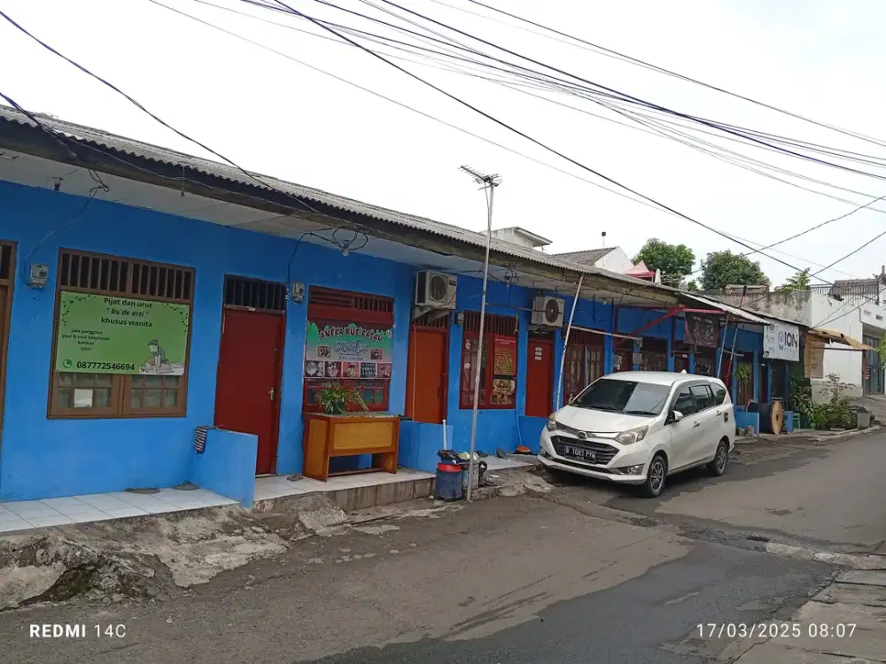 DIJUAL SEGERA..! RUMAH KONTRAKAN 8 PINTU FULL TERISI - PONDOK BAMBU