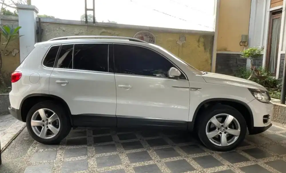 Volkswagen Tiguan 2015 TSI 1.4 Turbo AT White Solid Start Stop Buttom