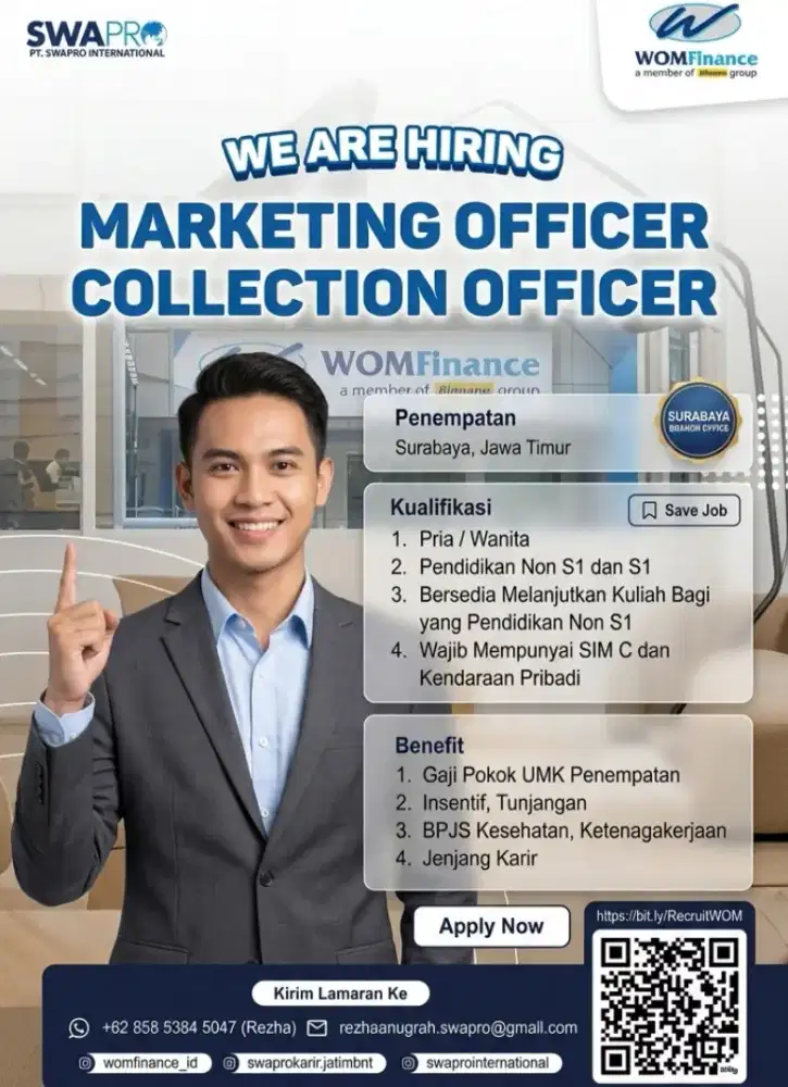 Marketing staff dan collection staff