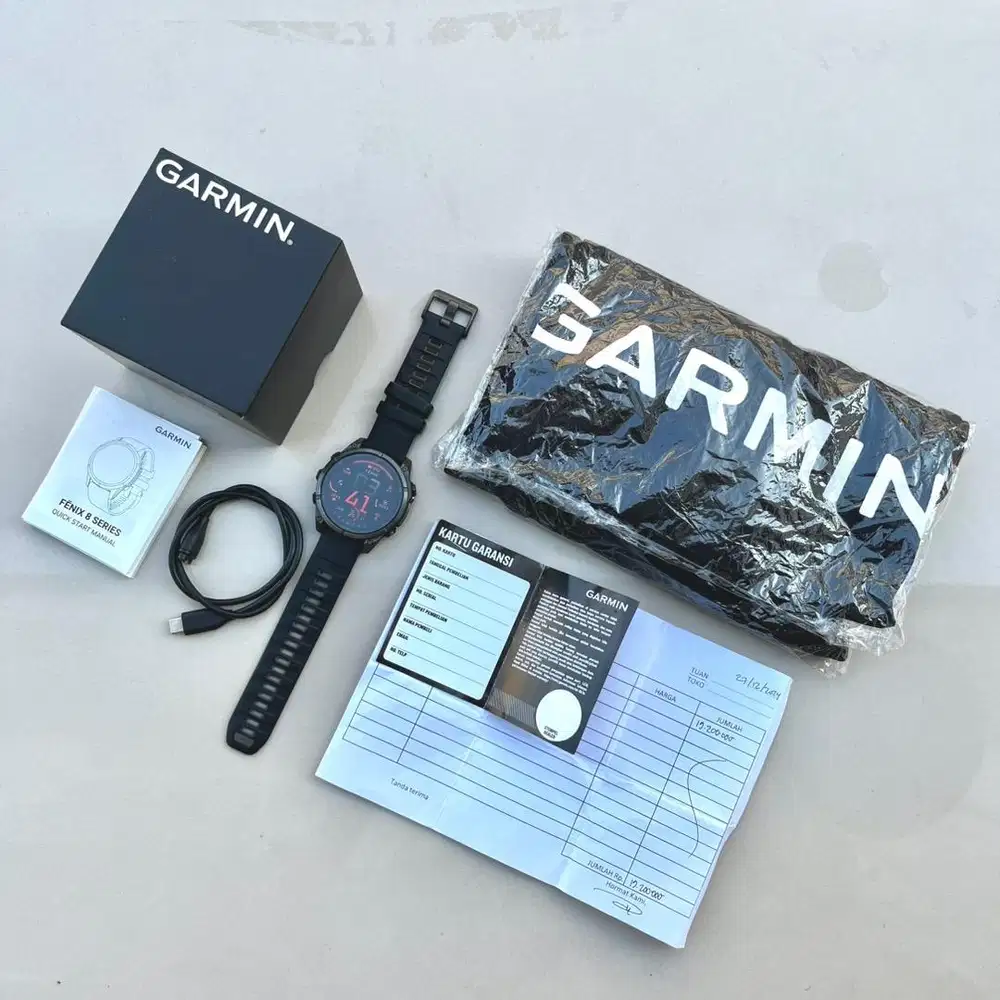 Garmin Fenix 8 47mm Amoled sapphire titanium