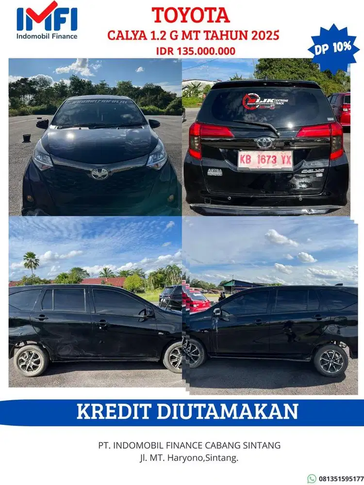 Dijual Kredit IDR 135,000,000