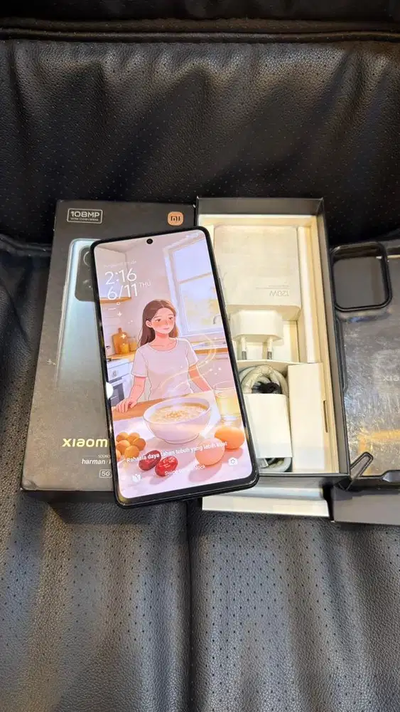 Xiaomi Mi 11T Pro Black 5G 12/256GB Resmi Lengkap
