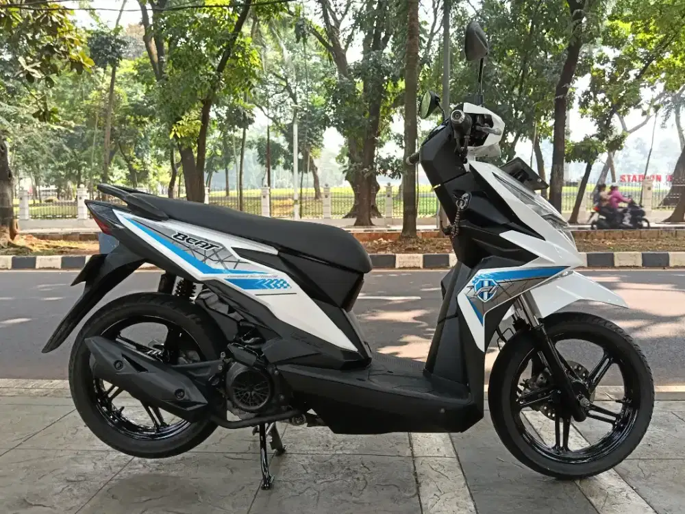 DIJUAL CASH HONDA BEAT ECO CBS FI THN 2017 PJK IDUP SIAP PAKAI