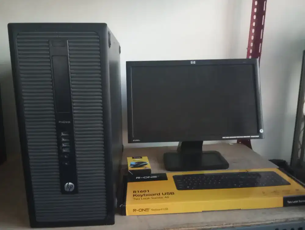 Pc built up hp core i5 gen4 fullset