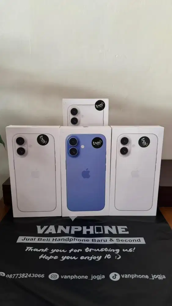 Iphone 16 128Gb baru segel