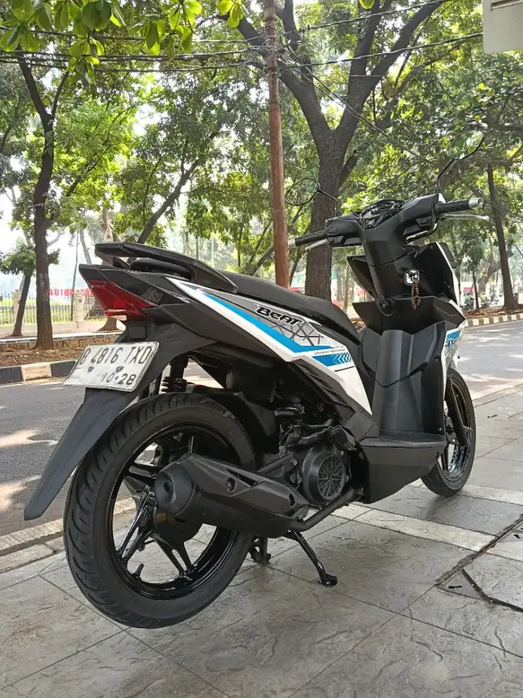 DIJUAL CASH HONDA BEAT ECO CBS FI THN 2017 PJK IDUP SIAP PAKAI