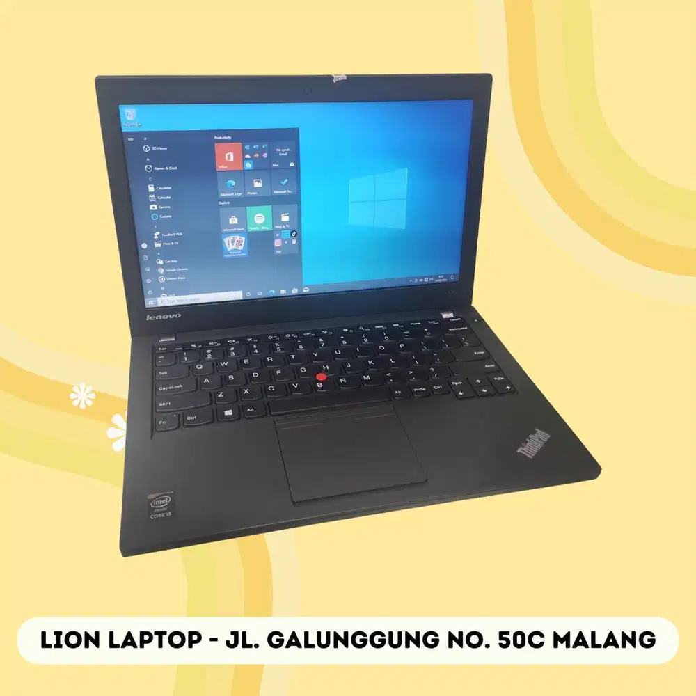 RAM 8GB SSD 256GB Core i5 Murah Lenovo Thinkpad X240 [12|06]