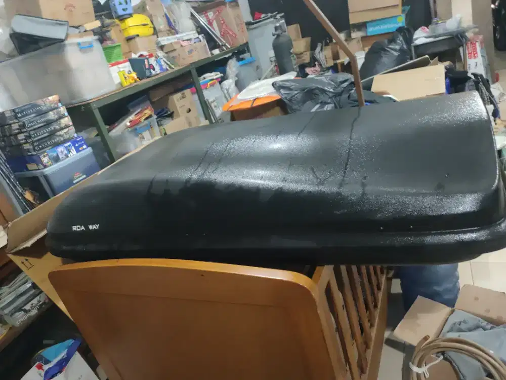 Roof Box Whale Carrier 160x76 cm Bekas Kondisi Bagus Lengkap