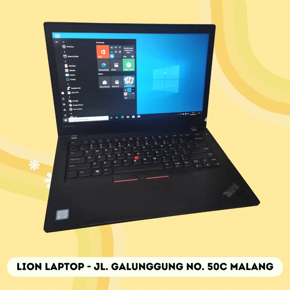 RAM 8GB Core i5 Gen7 Touchscreen SSD 256GB Lenovo Thinkpad T470 [12|06