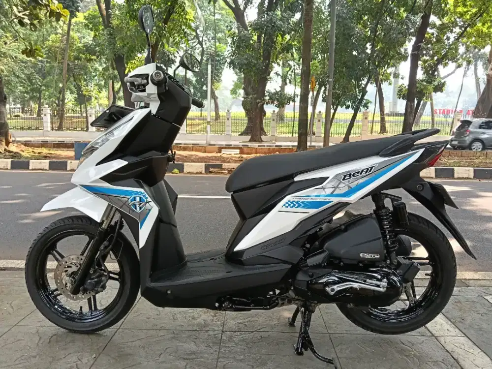 DIJUAL CASH HONDA BEAT ECO CBS FI THN 2017 PJK IDUP SIAP PAKAI