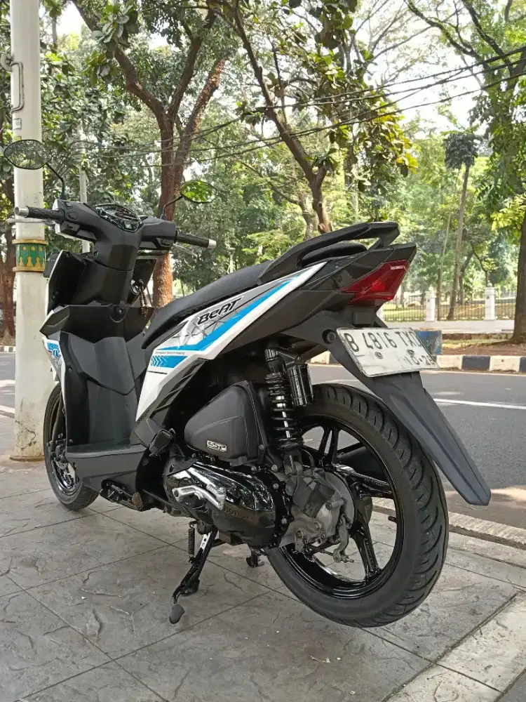 DIJUAL CASH HONDA BEAT ECO CBS FI THN 2018 PJK IDUP SIAP PAKAI