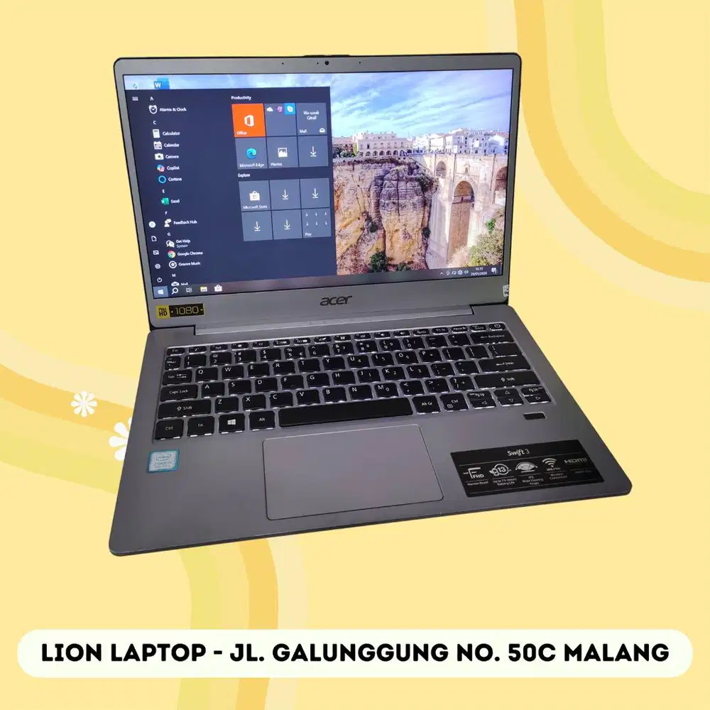 Super Slim Core i5 Gen 8 8/25 Acer Swift 3 SF313-51 [12|06]