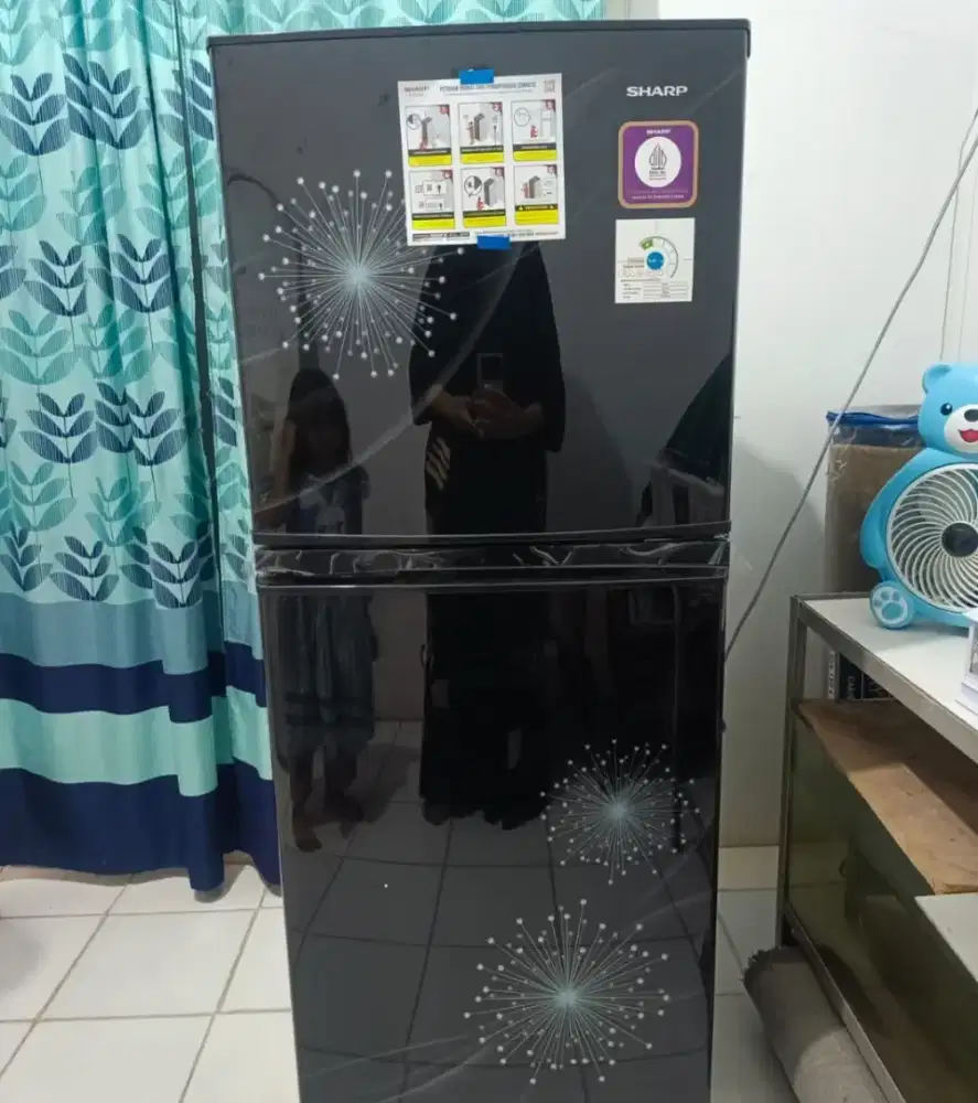 Jual kulkas sharp 2 pintu sj-237 mg