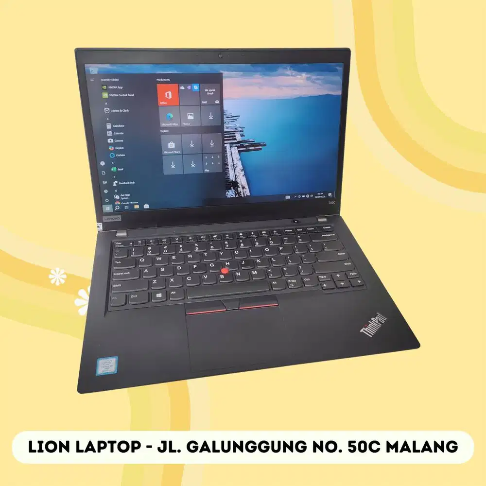 Double VGA NVIDIA Core i5 8/256 Slim Lenovo Thinkpad T490 [12|06]