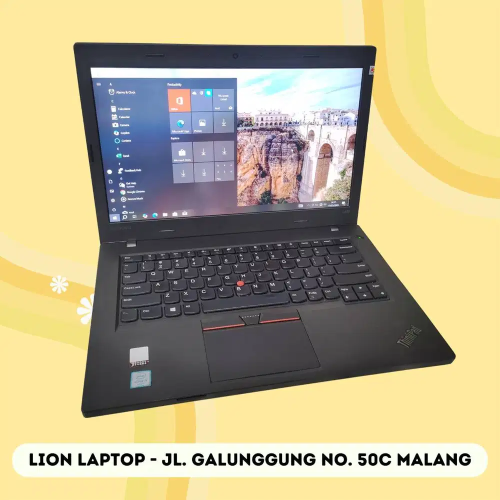 RAM 8GB Core i5 SSD Murah Lenovo Thinkpad L470 [12|06]