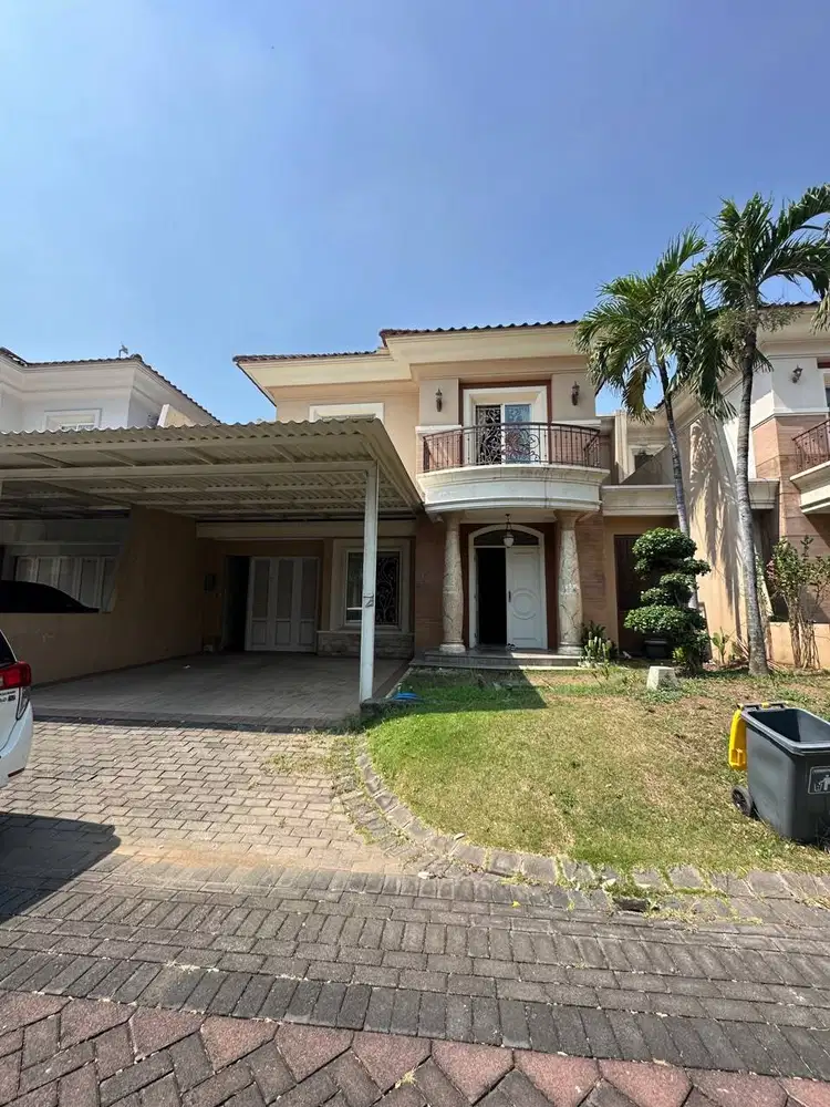 Dijual Rumah Mewah Turun Harga Wisata Bukit Mas Venetian Surabaya