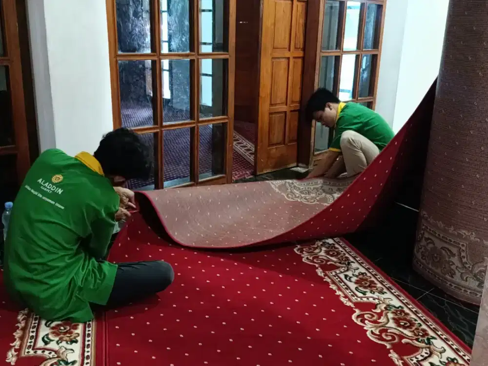 Ready Karpet Masjid Murah Free Pasang di Banyumas Raya