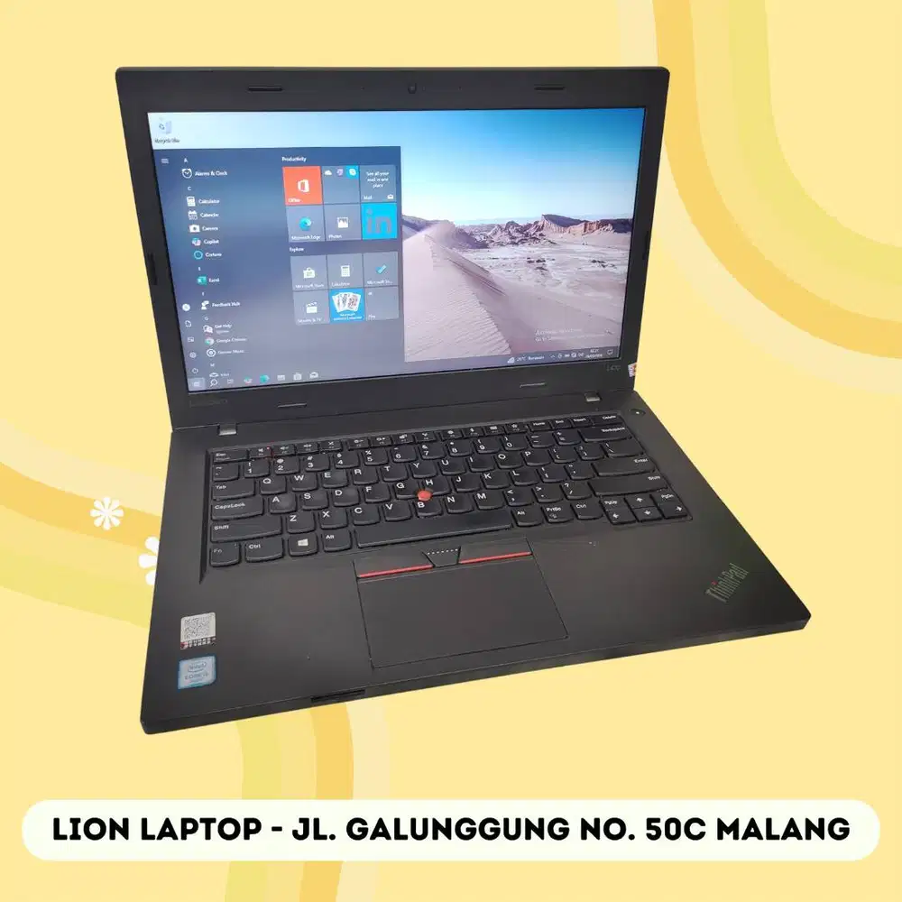 Double VGA Core i5 RAM 8 SSD Lenovo Thinkpad L470 [12|06]