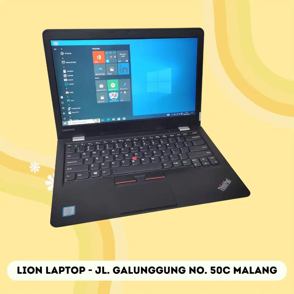 Core i3 Gen 7 Murah RAM 8GB SSD 256GB Lenovo Thinkpad 13 [12|06]