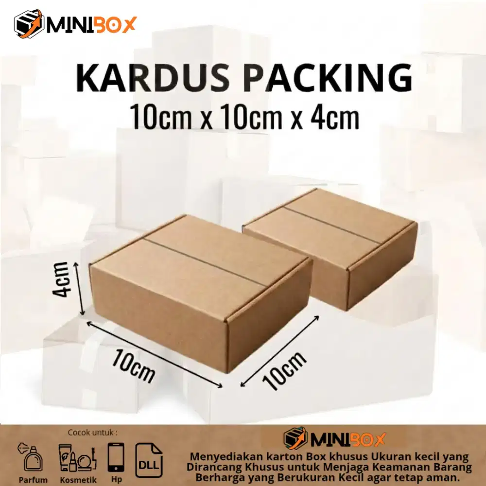 Kardus box uk 10×10×4cm