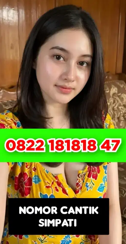 Nomor cantik simpati Telkomsel