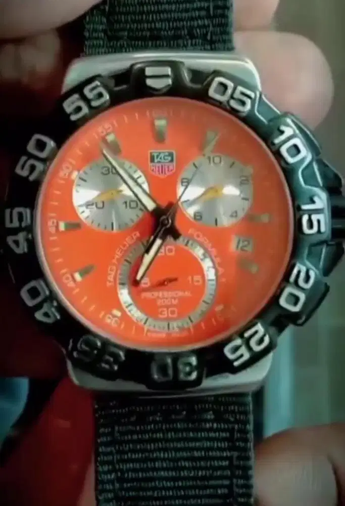 Tag Heuer F1. Chronograph. ETA V8 Swiss.