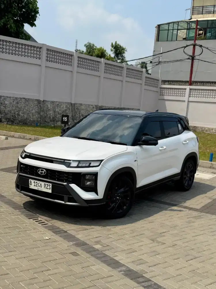 Hyundai Creta N-Line Turbo AT 2025 KM 8000 Putih