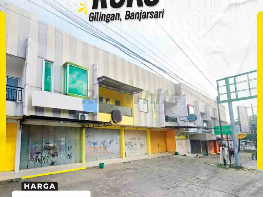 ruko murah dibawah harga pasar dekat fasum