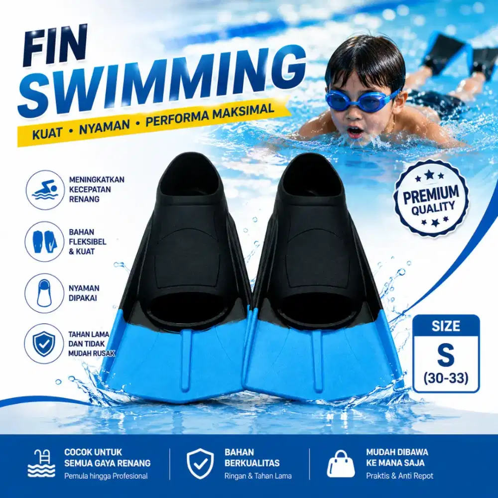 Sepatu Kaki Katak Fin Diving Size S