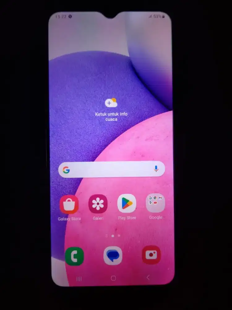 (harga net, minus baca deskripsi) Samsung a03s minus harga net