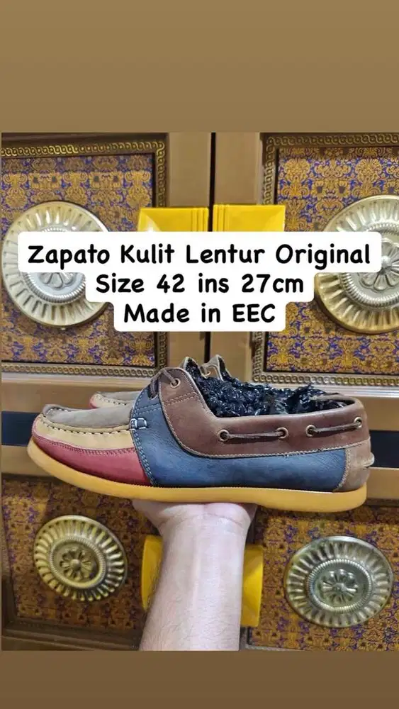 Sepatu Kulit ZAPATO size 42 Original