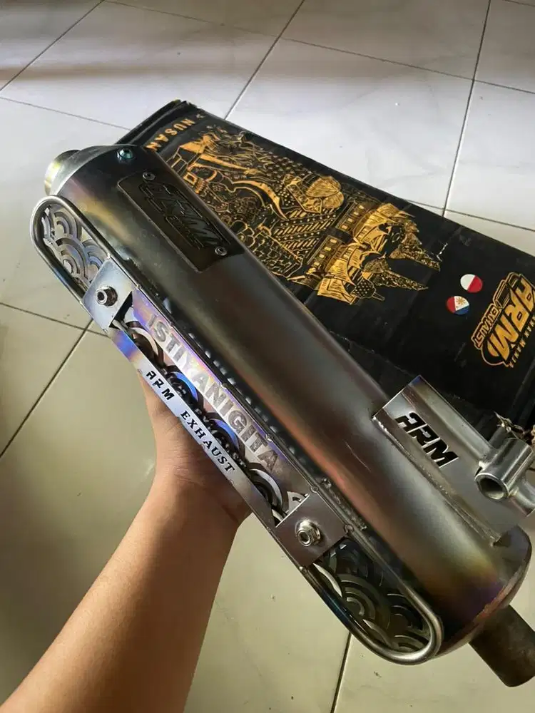 Knalpot arm luster v2